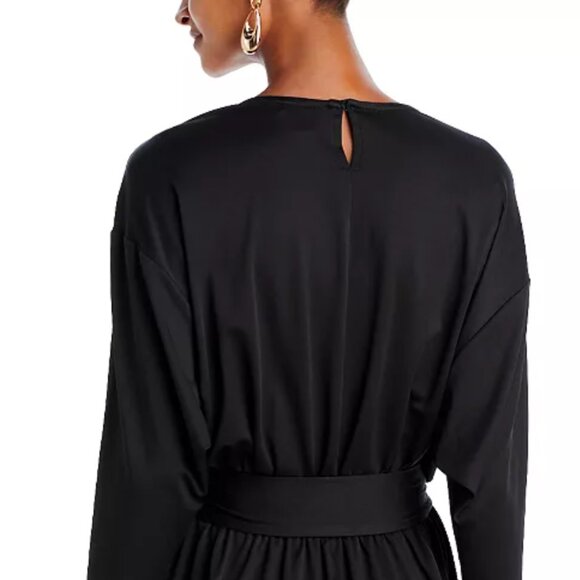 ***Aqua Drop Waist Jersey Dress*** - Picture 4 of 6